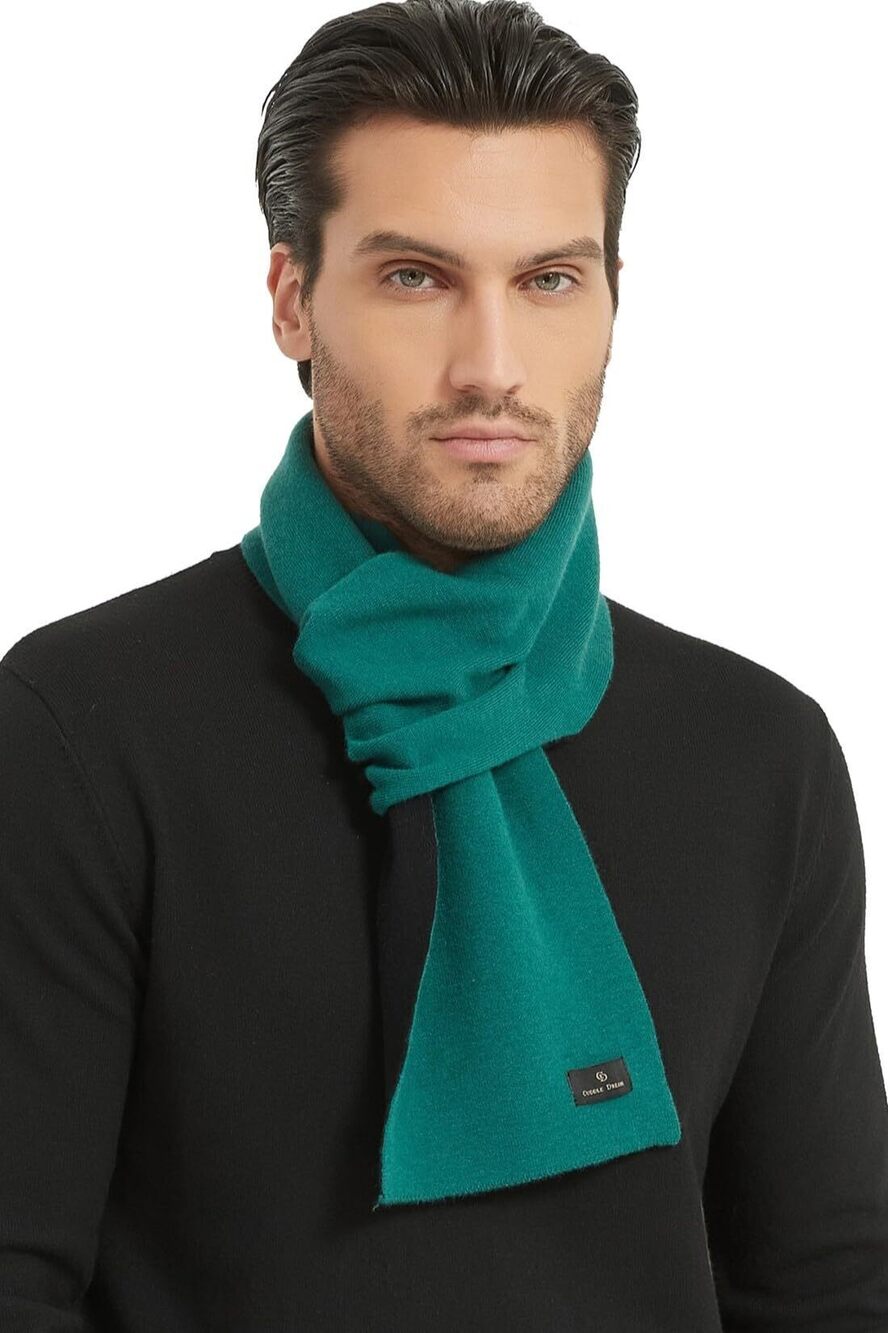 1719 100% Merino Wool 's Winter Knit Scarf Easy-to-wear Design